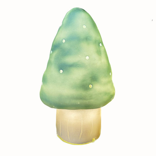 Egmont Led Kids Decorative Lamp Egmont Green 15x15x28εκ.
