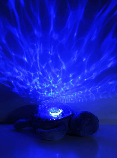 Cloud b Παιχνίδι Ύπνου Tranquil Turtle από Ύφασμα με Φως για Νεογέννητα
