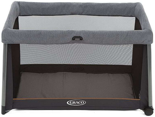 Graco Foldlite Shadow Playpen with Mattress Gray 105x63.5cm