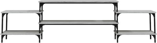 vidaXL TV-Ständer Grau Sonoma M197xP35xH52cm