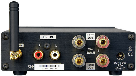 Next A200 Power Amplifier Hi-Fi Amplifier Stereo 160W/4Ω 100W/8Ω Black