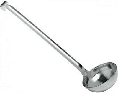 Novatex Deep Spoon Soup Stainless Steel Silver 1pcs