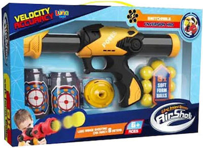 Luna Air Powered Ball Gun Kids' Pistol Yellow