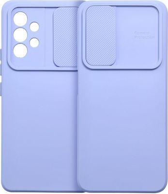 Forcell Slider Silicone Back Cover Lavender (Galaxy A53)