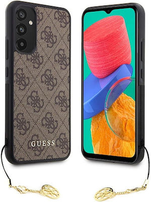 Guess Charms Synthetic Back Cover Brown (Galaxy A34)