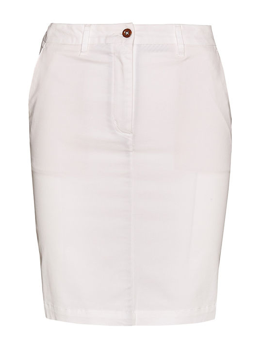 Mini Skirt White