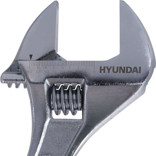 Hyundai French Wrench with Adjustable Opening 40mm and Anti-Slip Handle
