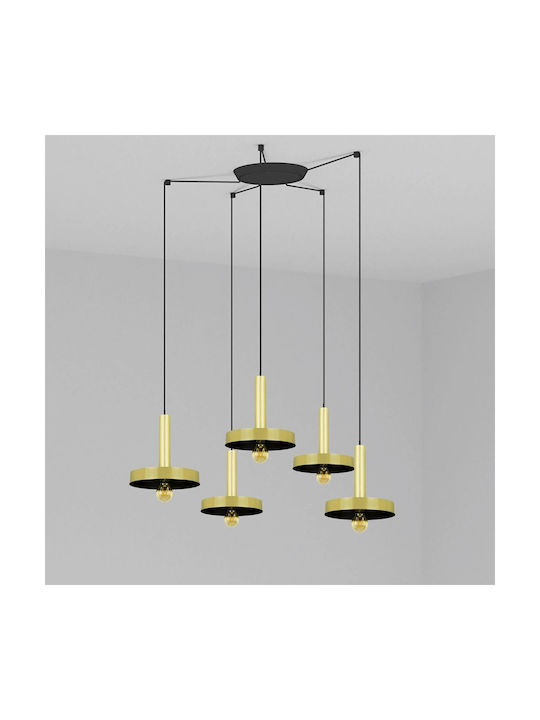 Faro Barcelona Pendant Light Single-Light for Socket E27 Gold