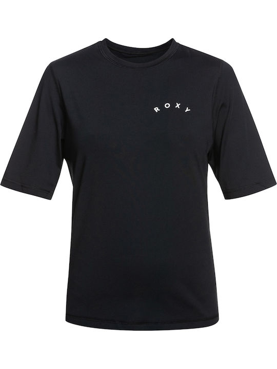 Roxy Enjoy Waves Women's Short Sleeve Sun Protection Shirt Black