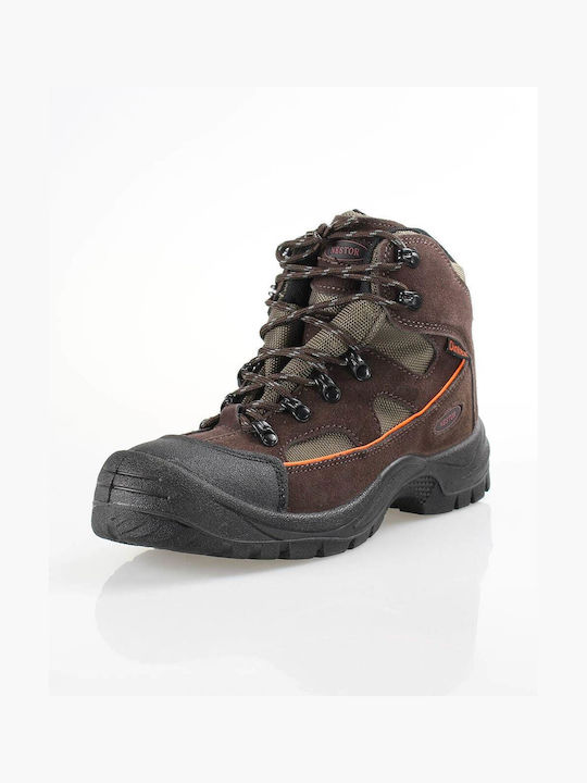 Ergo Nestor Stiefel Arbeit Braun O2