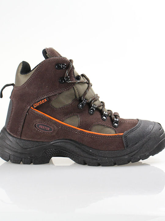 Ergo Nestor Stiefel Arbeit Braun O2