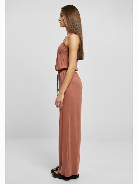 TB5000 Women's Sleeveless One-piece Suit Terracotta