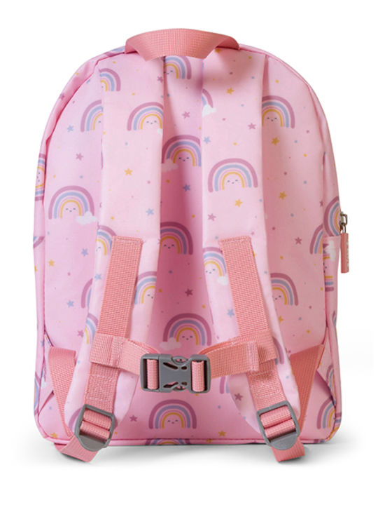 Saro Pink Rainbow Bag Backpack Pink