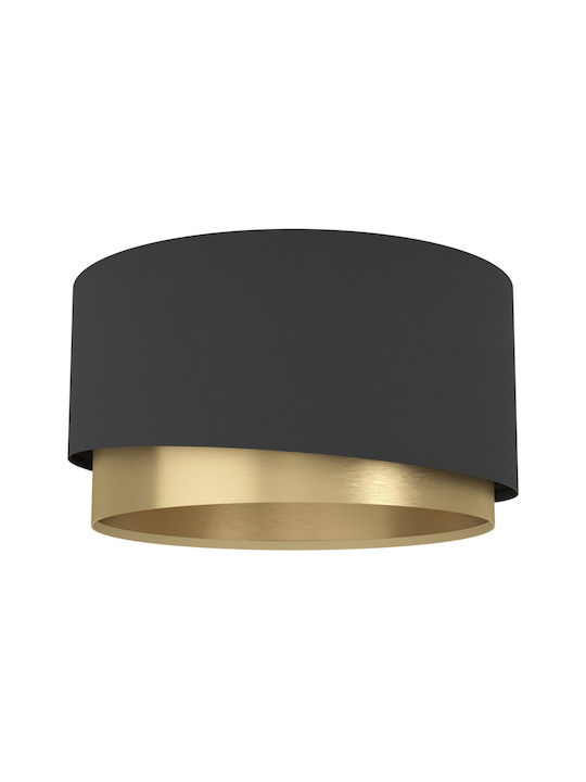 Eglo Manderline Modern Fabric Ceiling Light with Socket E27 45pcs Black