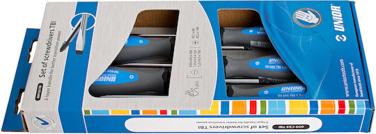 Unior 609CS5TBI Set 5 Screwdrivers