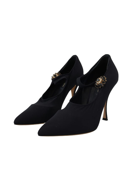 Dolce & Gabbana Pointed Toe Heels Black