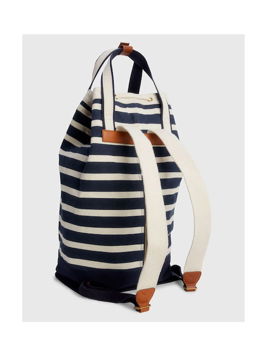 Tommy Hilfiger Women's Fabric Backpack Blue