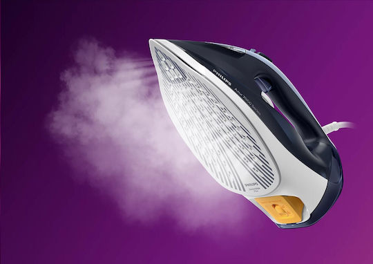 Philips Azur Σίδερο Ατμού 2800W με Συνεχόμενη Παροχή Ατμού 50gr/min Blue
