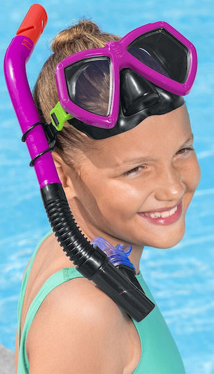 Bestway Tauchmaske mit Schnorchel Verschiedene Designs oder Farben