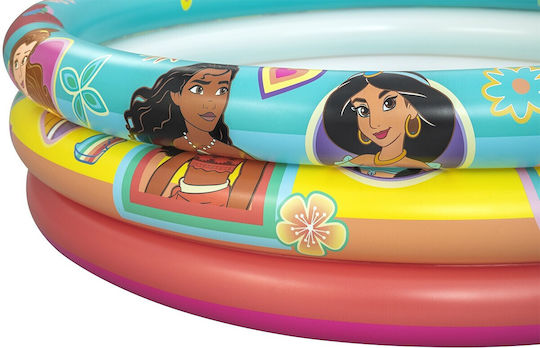 Bestway Children's Round PVC Swimming Pool 200L Inflatable 122x25cm Princess Multicolour