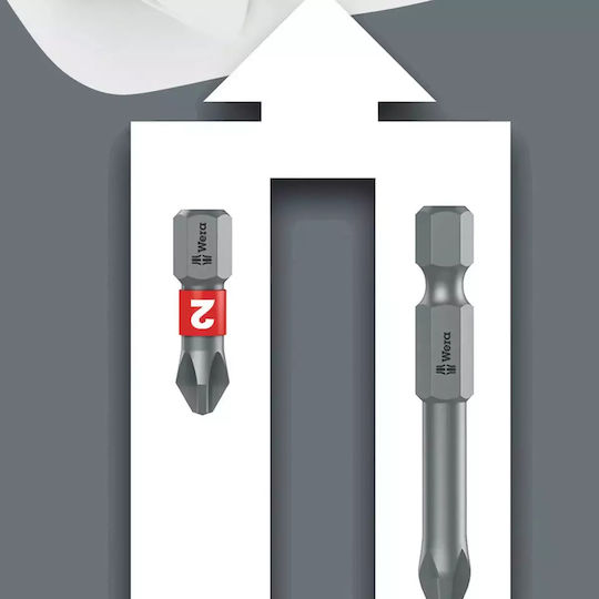 Wera Adaptor cu Priză 1/4'' și Ieșire Suport pentru biți 05073421001