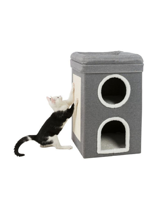 Trixie Scratching Post Cat Trees Gray 2 levels 39x39x64cm