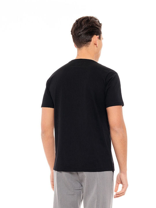 Biston Men's Short Sleeve T-shirt Black