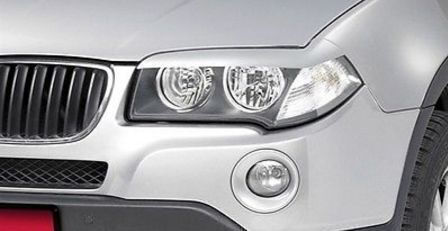 Motordrome Front Headlight Eyebrows for BMW X3 F25 2011-2017