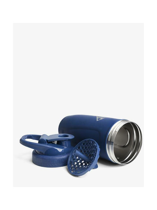 SmartShake Stainless Steel Protein Shaker 900ml Blue