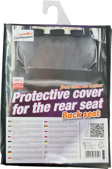 AMiO Carpassion Rear Seat Cover Seat Cover Car for Dog 140x110cm Black