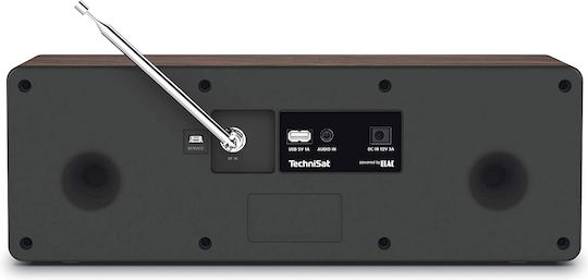 Technisat Озвучителна система 2 DigitRadio 3 0004/3913 20W с CD / Цифрови медии Player, WiFi и Блутут Орехи