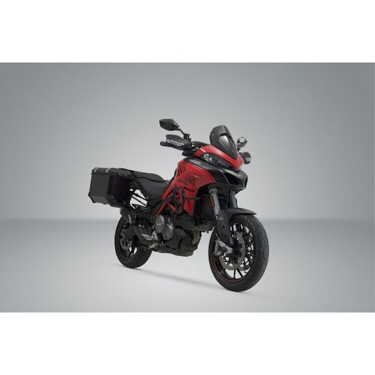 SW-Motech Trax Ion Σετ Πλαϊνές Βαλίτσες Μοτοσυκλέτας 37lt σε Μαύρο Χρώμα