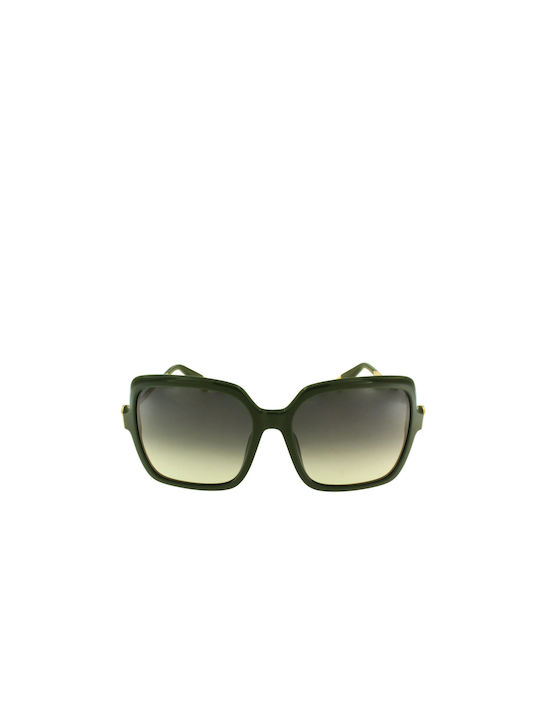 Furla Women's Sunglasses with Black Frame and Gray Gradient Lens SFU626 0D80