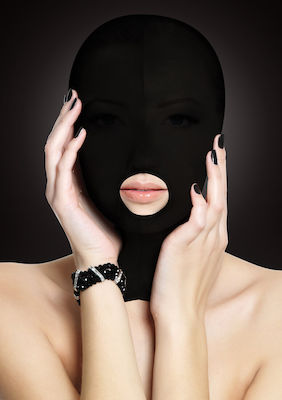 Shots Ouch Submission Mask in Schwarz Farbe OU035BLK