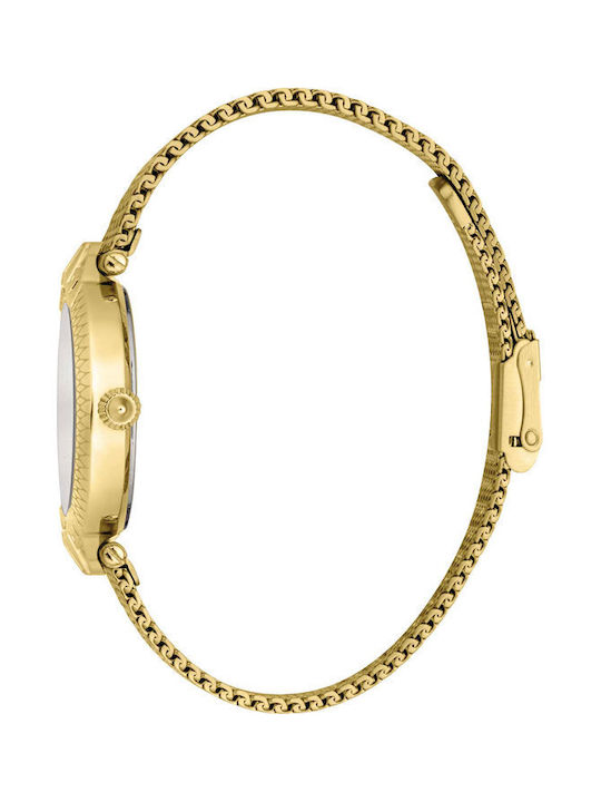 Just Cavalli Uhr mit Gold Metallarmband