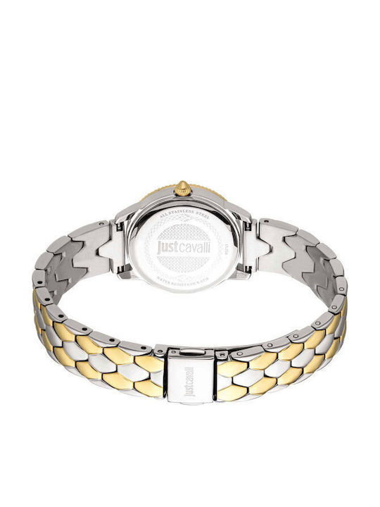Just Cavalli Women's Watch with Metal Bracelet