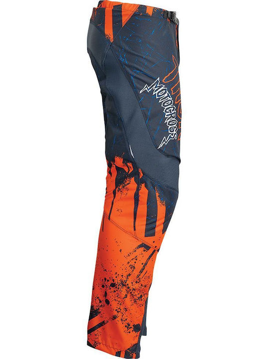 Thor Sector Gnar Kids Motocross Pants Orange