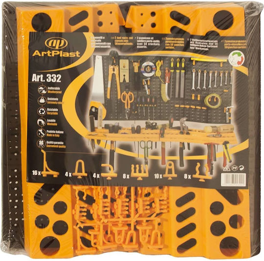 vidaXL Perforierte Wand 100x50cm 151833