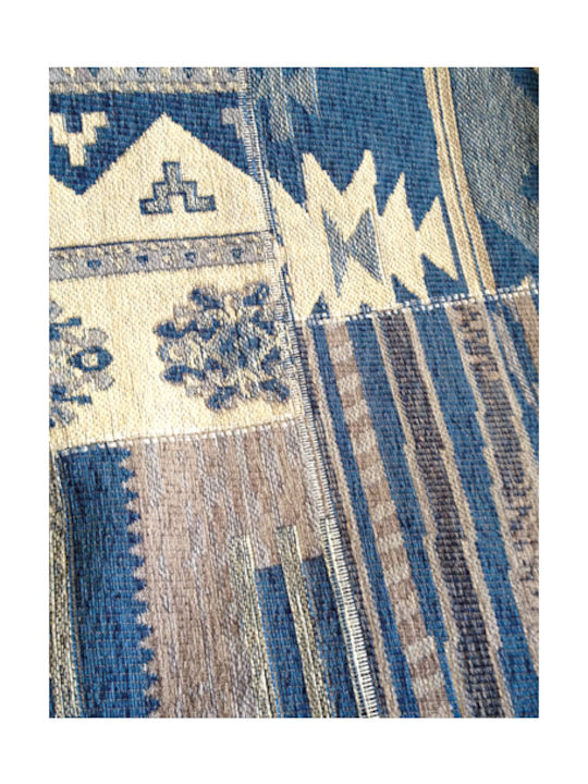 Klonaras Sun 22/B Rug Rectangular Blue