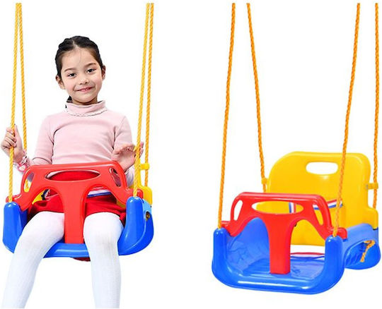 Factory Swing with Protector and Seat Belt Plastic for 3+ Years Old