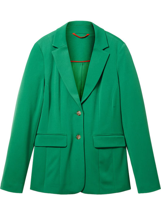 Tom Tailor Γυναικείο Σακάκι Vivid Leaf Green