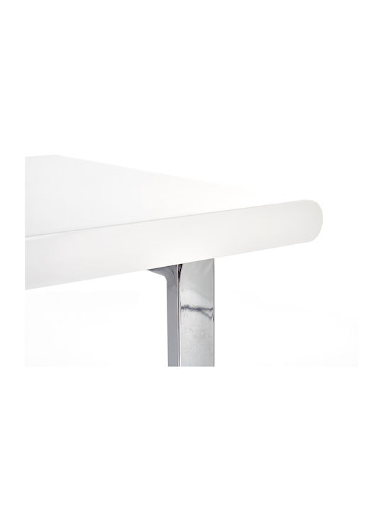 Παιδικό Γραφείο από Μελαμίνη Λευκό 120x55x76cm