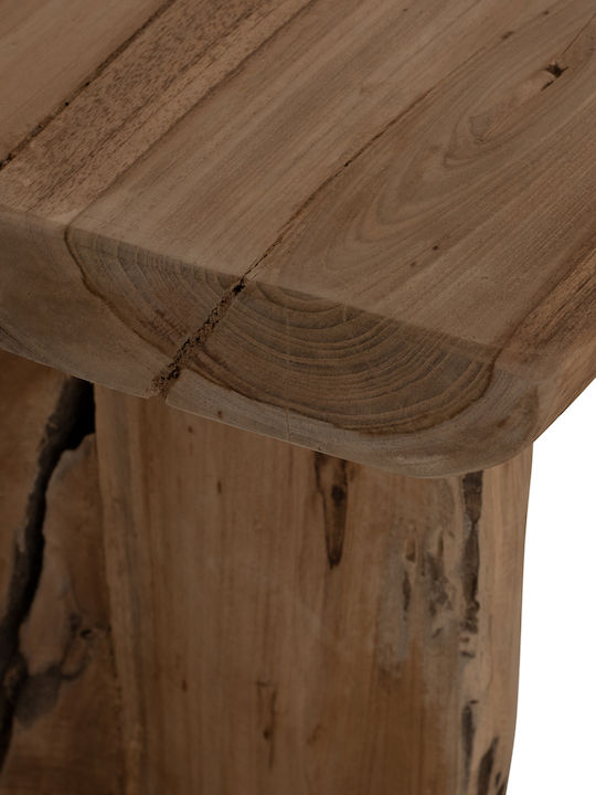 Παγκάκι Εξωτερικού Χώρου Ξύλινο 80x40x45cm