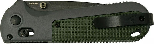 Benchmade Redoubt Σουγιάς Grey/Olive σε Θήκη