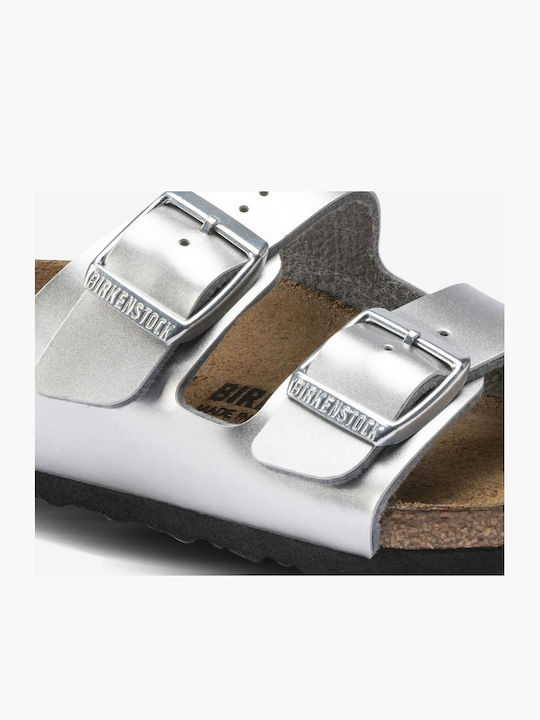 Kindersandalen Arizona Metallic Anatomisch Silber