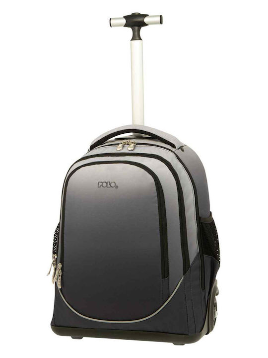 Polo Uplow School Bag Trolley Elementary, Elementary in Gray color L35 x W21 x H42cm 30lt