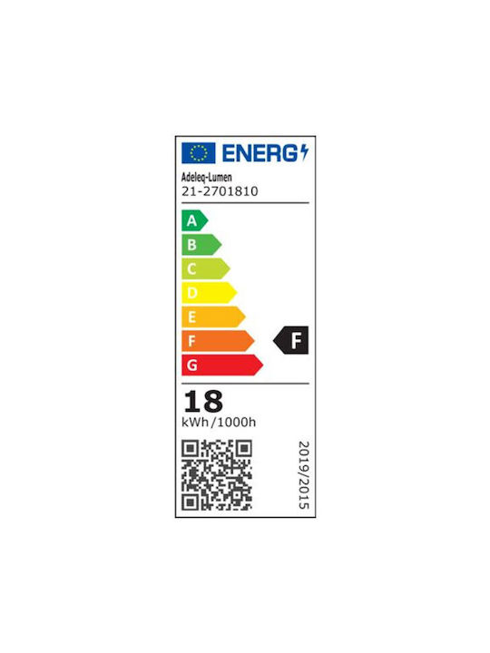 Adeleq Deckenleuchte für den Außenbereich mit integriertem LED in Weiß Farbe 21-2701810