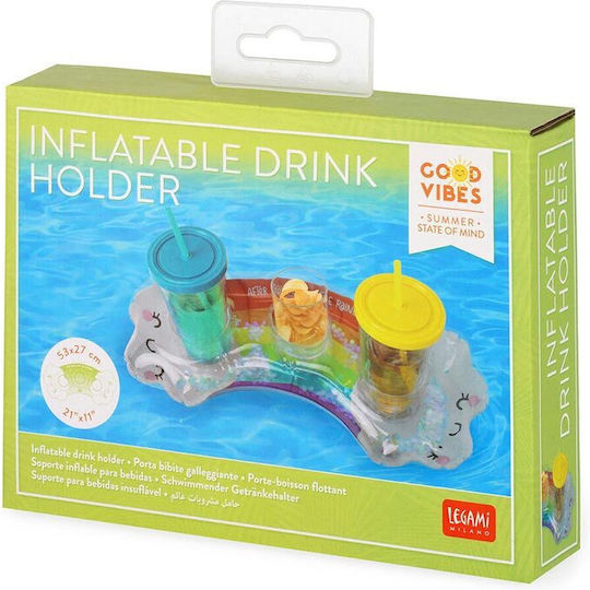 Legami Milano Inflatable Drink Case with Glitter 8x12cm