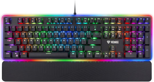 Yenkee YKB 3400US Panzer Gaming Mechanische Tastatur mit Outemu Blau Schaltern und RGB-Beleuchtung (Englisch US)