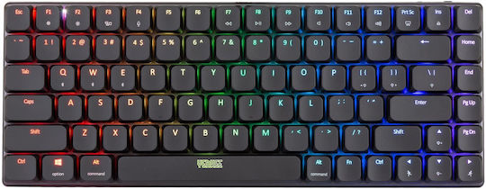 Yenkee YKB 3700US Rogue Ασύρματο Gaming Μηχανικό Πληκτρολόγιο με Gateron Brown διακόπτες και RGB φωτισμό (Αγγλικό US)